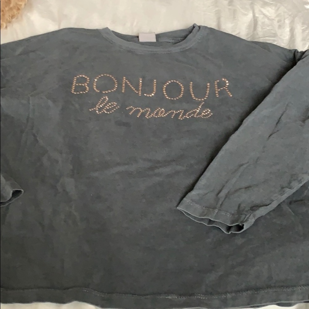 Girls Zara long sleeve shirt